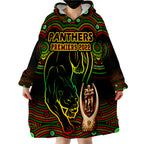 penrith-panthers-rugby-black-crouching-panther-premiers-2022-wearable-blanket-hoodie