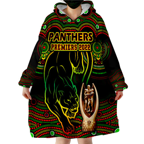 penrith-panthers-rugby-black-crouching-panther-premiers-2022-wearable-blanket-hoodie
