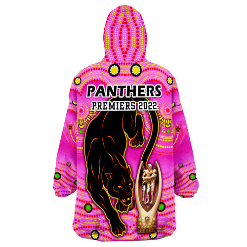 penrith-panthers-rugby-pink-crouching-panther-premiers-2022-wearable-blanket-hoodie