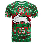 custom-personalised-rabbitohs-t-shirt-aboriginal-dot-painting