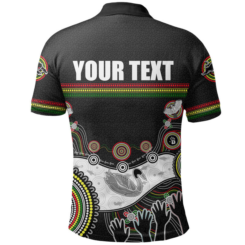 custom-personalised-panthers-rugby-polo-shirt-aboriginal-2023-black-style