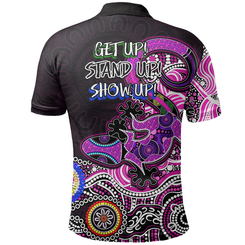 naidoc-2022-aboriginal-lizard-polo-shirt-pink-style