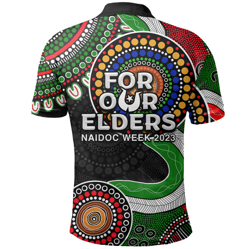 rabbbitohs-rugby-polo-shirt-naidoc-2023-aboriginal
