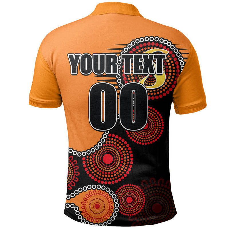 custom-personalised-perth-scochers-polo-shirt-aboriginal-circle