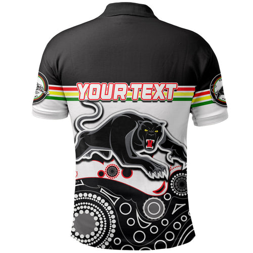 custom-personalised-panthers-rugby-polo-shirt-aboriginal-simple