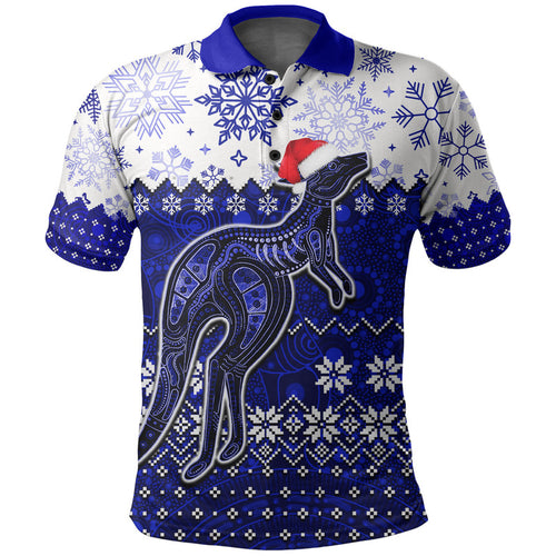 aboriginal-christmas-2022-kangaroo-polo-shirt-blue-style