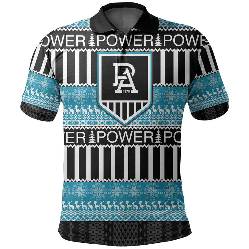 australian-football-league-christmas-port-adelaide-polo-shirt