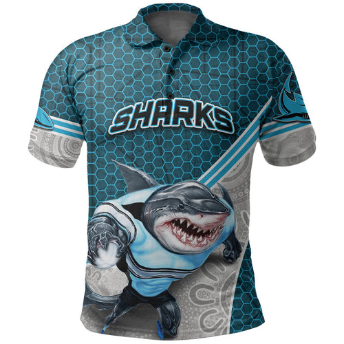 custom-personalised-sharks-rugby-polo-shirt-mix-aboriginal-simple
