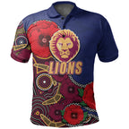 custom-personalised-anzac-day-afl-lions-army-mix-aboriginal-polo-shirt