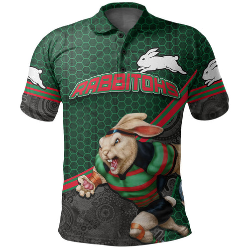 custom-personalised-rabbitohs-rugby-polo-shirt-mix-aboriginal-simple