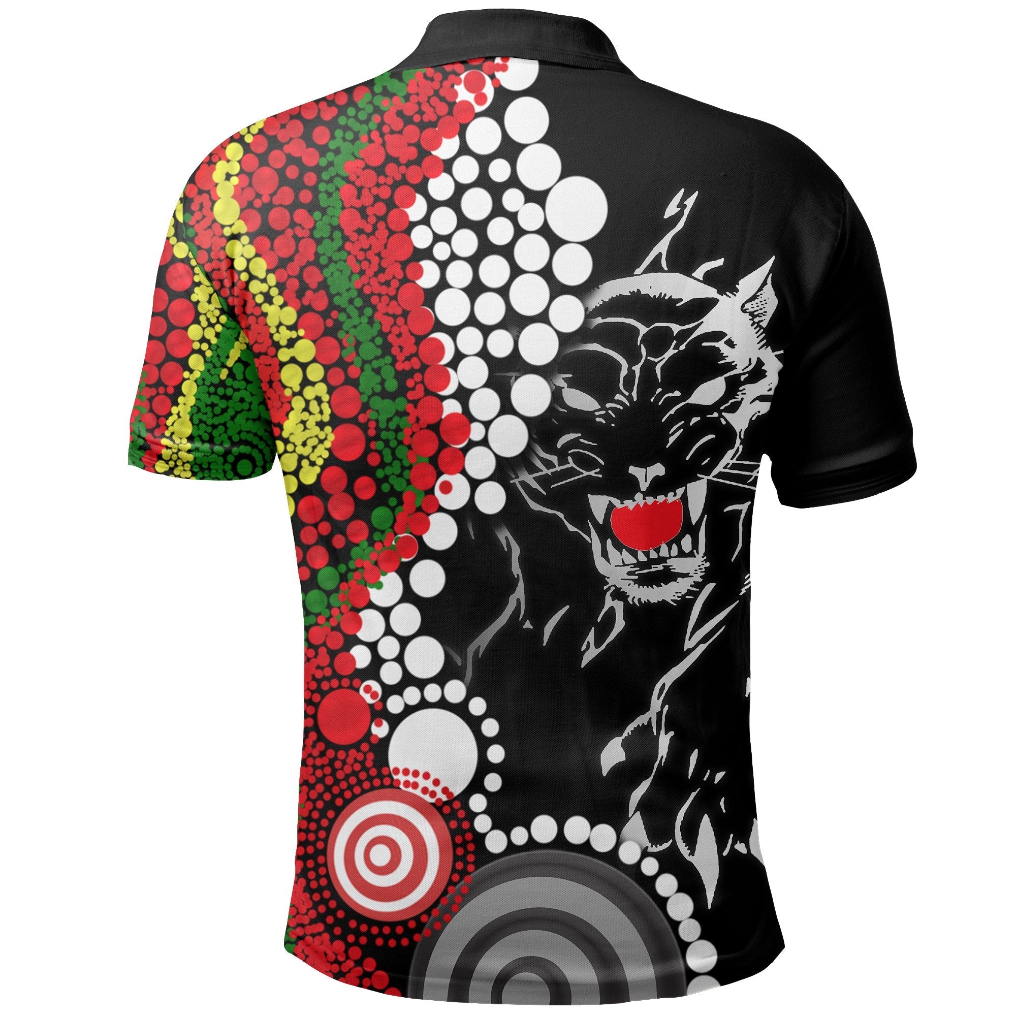 panthers-polo-shirt-aboriginal-dots-3