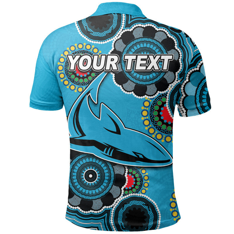 custom-personalised-sharks-rugby-aboriginal-vibe-polo-shirt