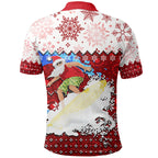 aboriginal-christmas-2022-santa-claus-surfing-polo-shirt-red-style