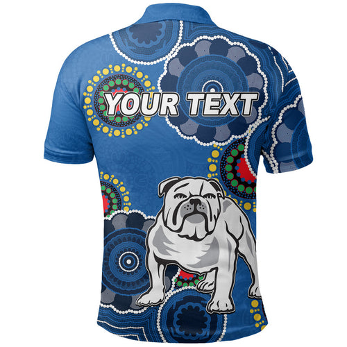 custom-personalised-bulldogs-rugby-aboriginal-vibe-polo-shirt-blue