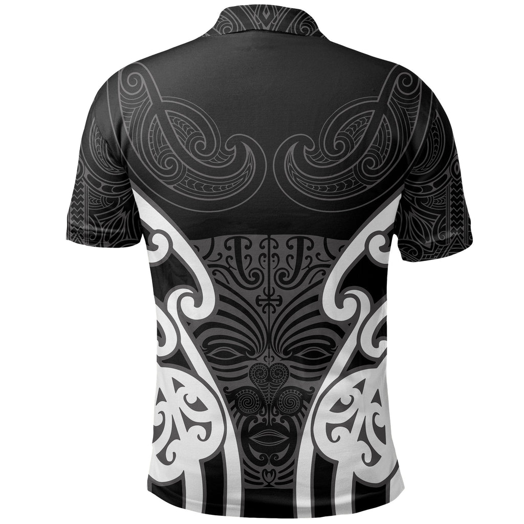 aotearoa-polo-shirt-maori-moko-black-white