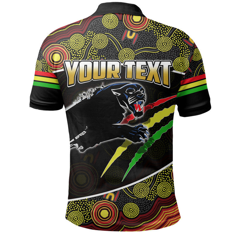 custom-personalised-panthers-rugby-polo-shirt-aboriginal-basic-style