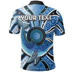 custom-personalised-aboriginal-dolphins-polo-shirt-blue-sea