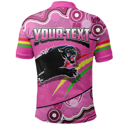 custom-personalised-panthers-rugby-polo-shirt-aboriginal-basic-style-pink