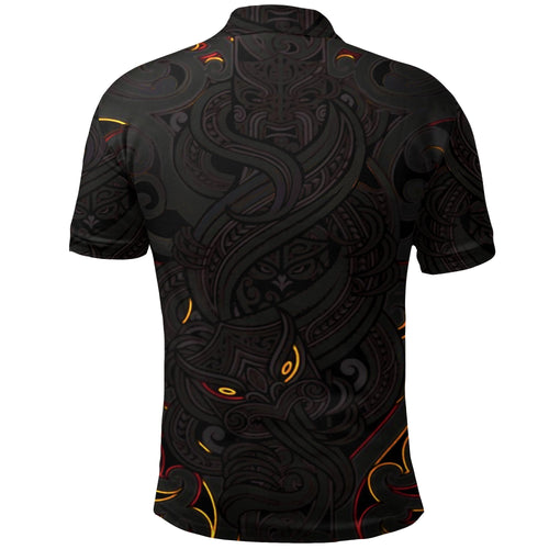 new-zealand-polo-shirt-maori-gods-golf-shirt-tumatauenga-god-of-war-black