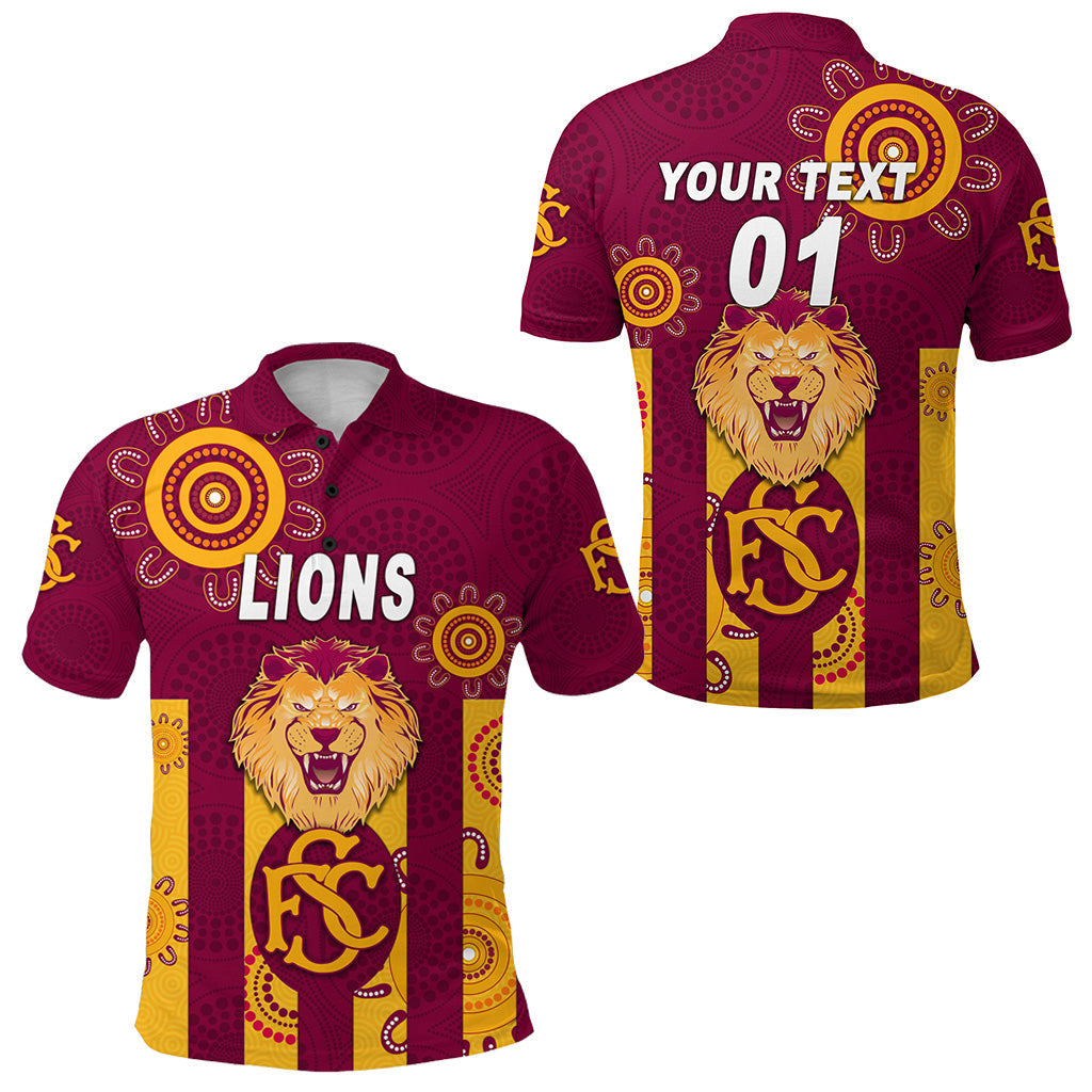 custom-personalised-subiaco-football-club-polo-shirt-lions-indigenous-version-maroon-custom-text-and-number