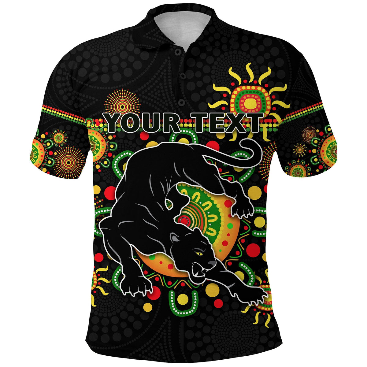 custom-personalised-penrith-polo-shirt-indigenous-panthers-black