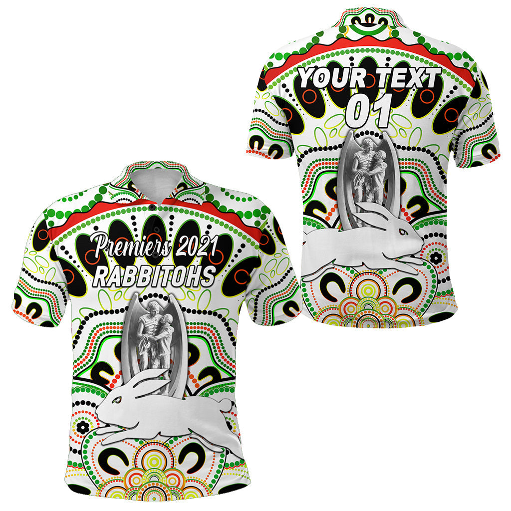 custom-personalised-south-sydney-rabbitohs-polo-shirt-2021-indigenous-premiers-trophy-white-custom-text-and-number