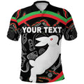 custom-personalised-rabbitohs-polo-shirt-indigenous-mystery-vibes