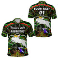 custom-personalised-south-sydney-rabbitohs-polo-shirt-2021-indigenous-premiers-the-king-black-custom-text-and-number