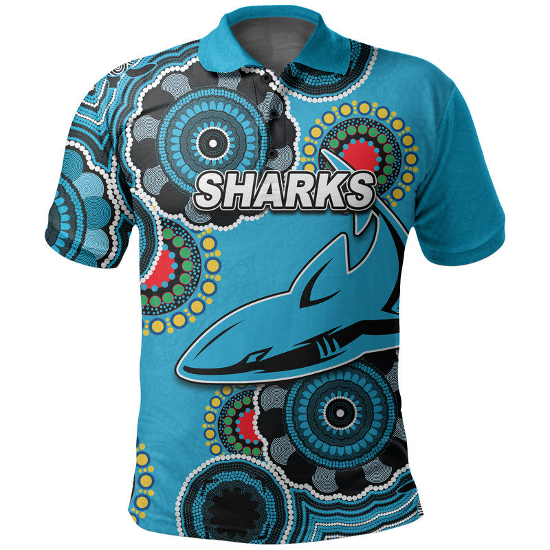 custom-personalised-sharks-rugby-aboriginal-vibe-polo-shirt