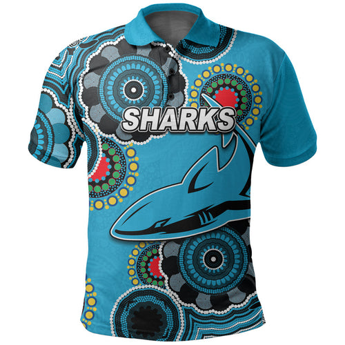 custom-personalised-sharks-rugby-aboriginal-vibe-polo-shirt