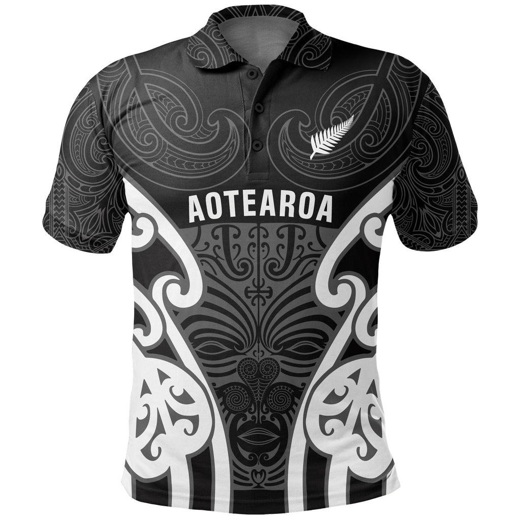 maori-moko-polo-shirt-aotearoa-silver-fern