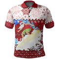 aboriginal-christmas-2022-santa-claus-surfing-polo-shirt-red-style