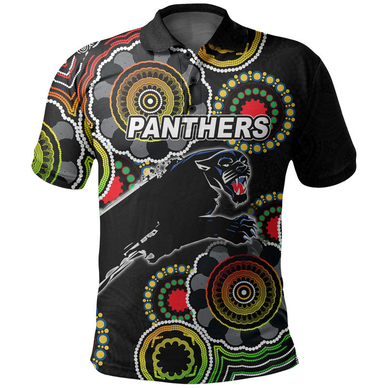 custom-personalised-panthers-rugby-aboriginal-vibe-polo-shirt-black
