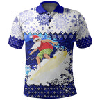 aboriginal-christmas-2022-santa-claus-surfing-polo-shirt-blue-style