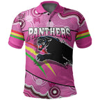 custom-personalised-panthers-rugby-polo-shirt-aboriginal-basic-style-pink