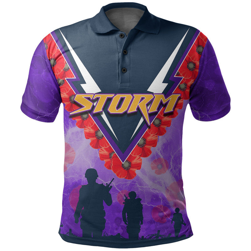 custom-personalised-nrl-storm-polo-shirt-anzac-day-poppy-flowers-jersey
