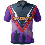 custom-personalised-nrl-storm-polo-shirt-anzac-day-poppy-flowers-jersey