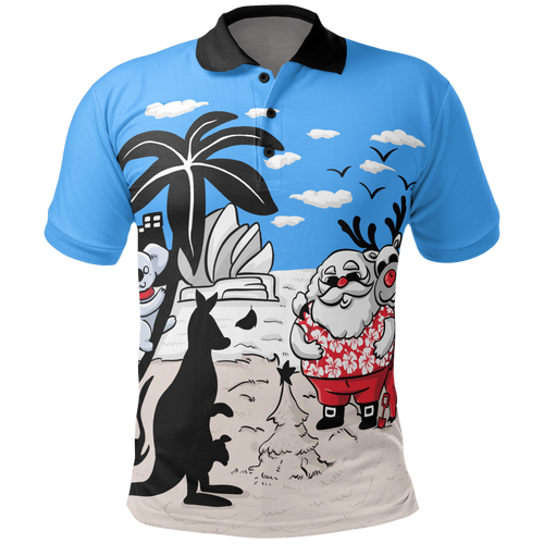 christmas-polo-shirt-santa-claus-shirt-kangaroo-ver01-unisex