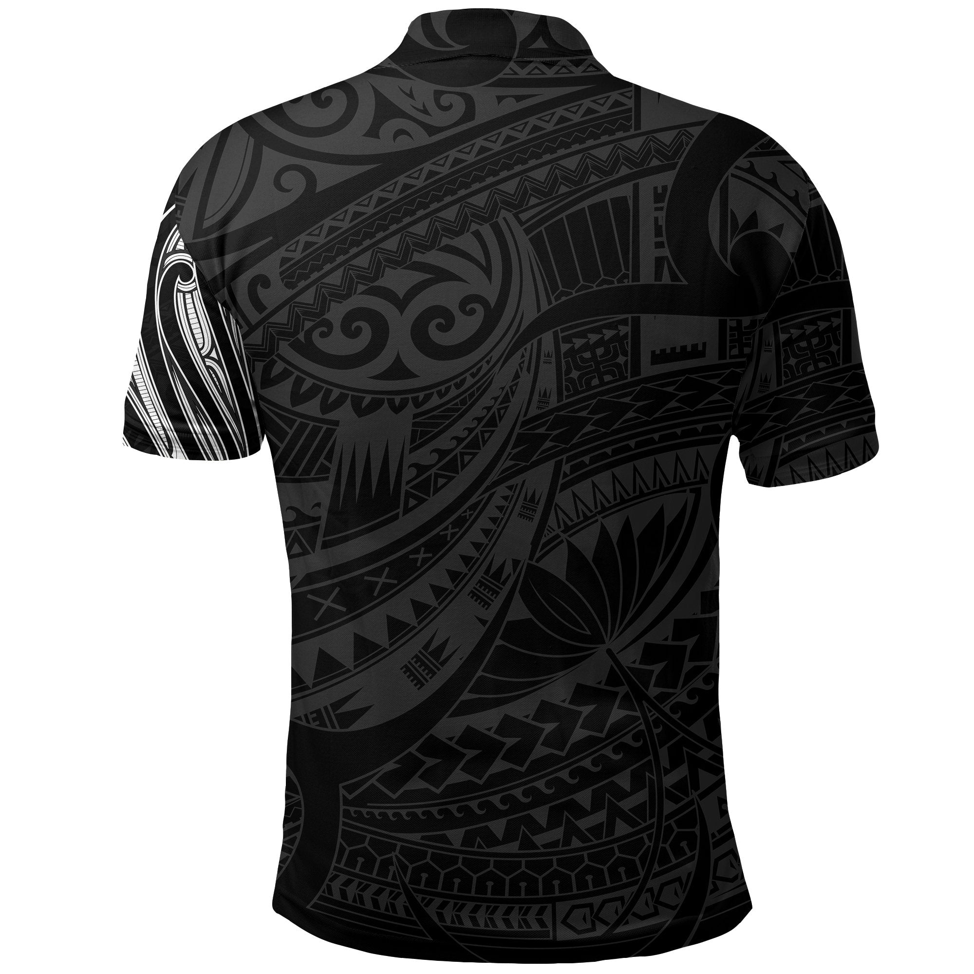 new-zealand-polo-shirt-maori-lion-tattoo-white