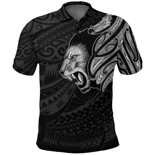 new-zealand-polo-shirt-maori-lion-tattoo-white