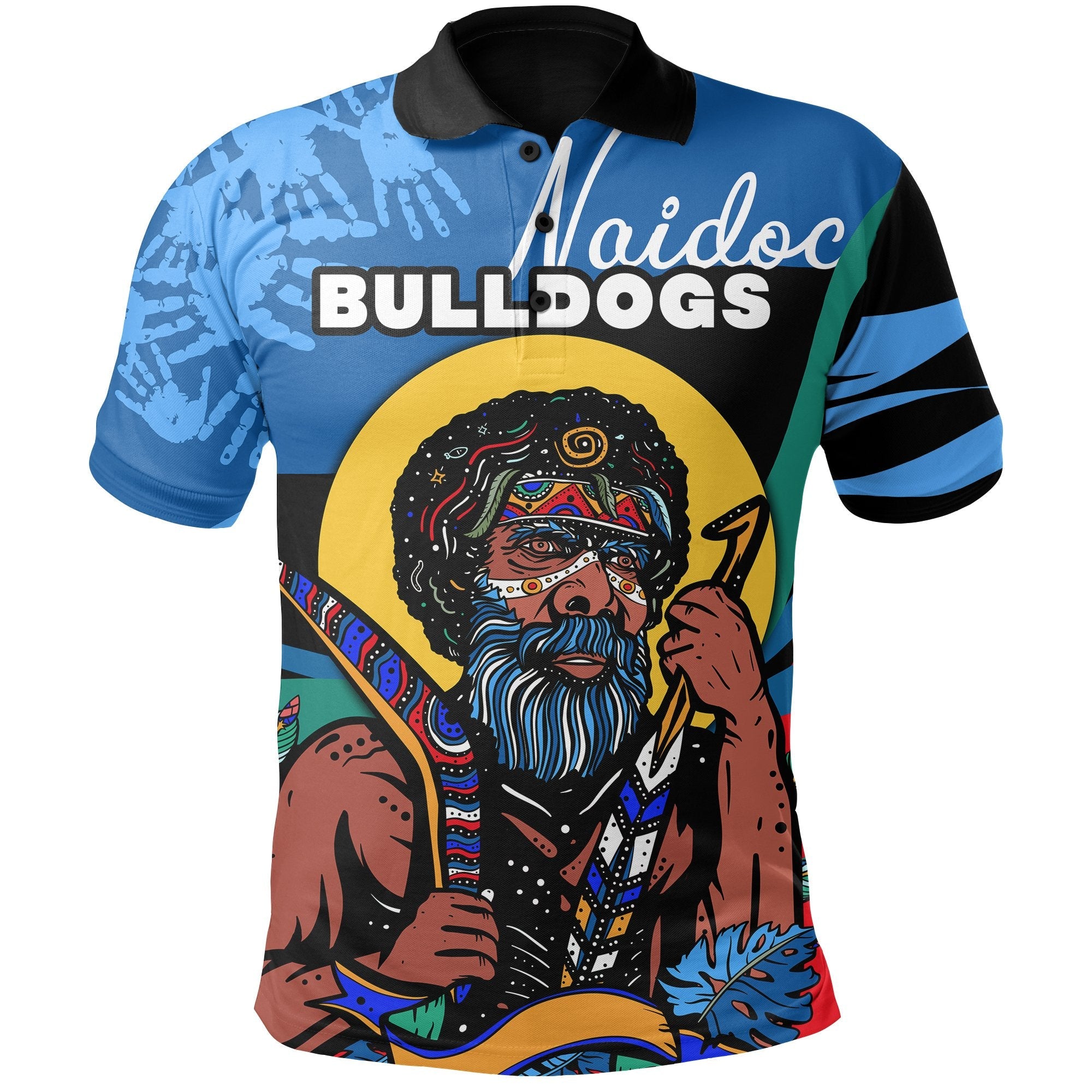 custom-personalised-australia-bulldogs-naidoc-week-rugby-polo-shirt-indigenous-special-style