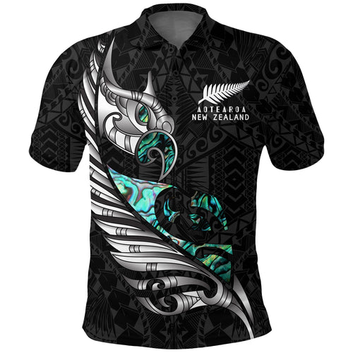 new-zealand-polo-shirt-manaia-paua-fern-wing-white