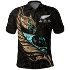 new-zealand-polo-shirt-manaia-paua-fern-wing-gold