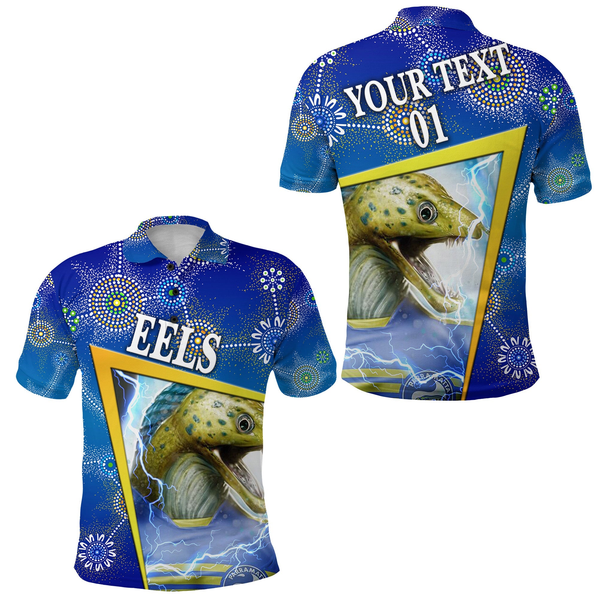 custom-personalised-parramatta-eels-polo-shirt-2021-indigenous-limited-version-custom-text-and-number
