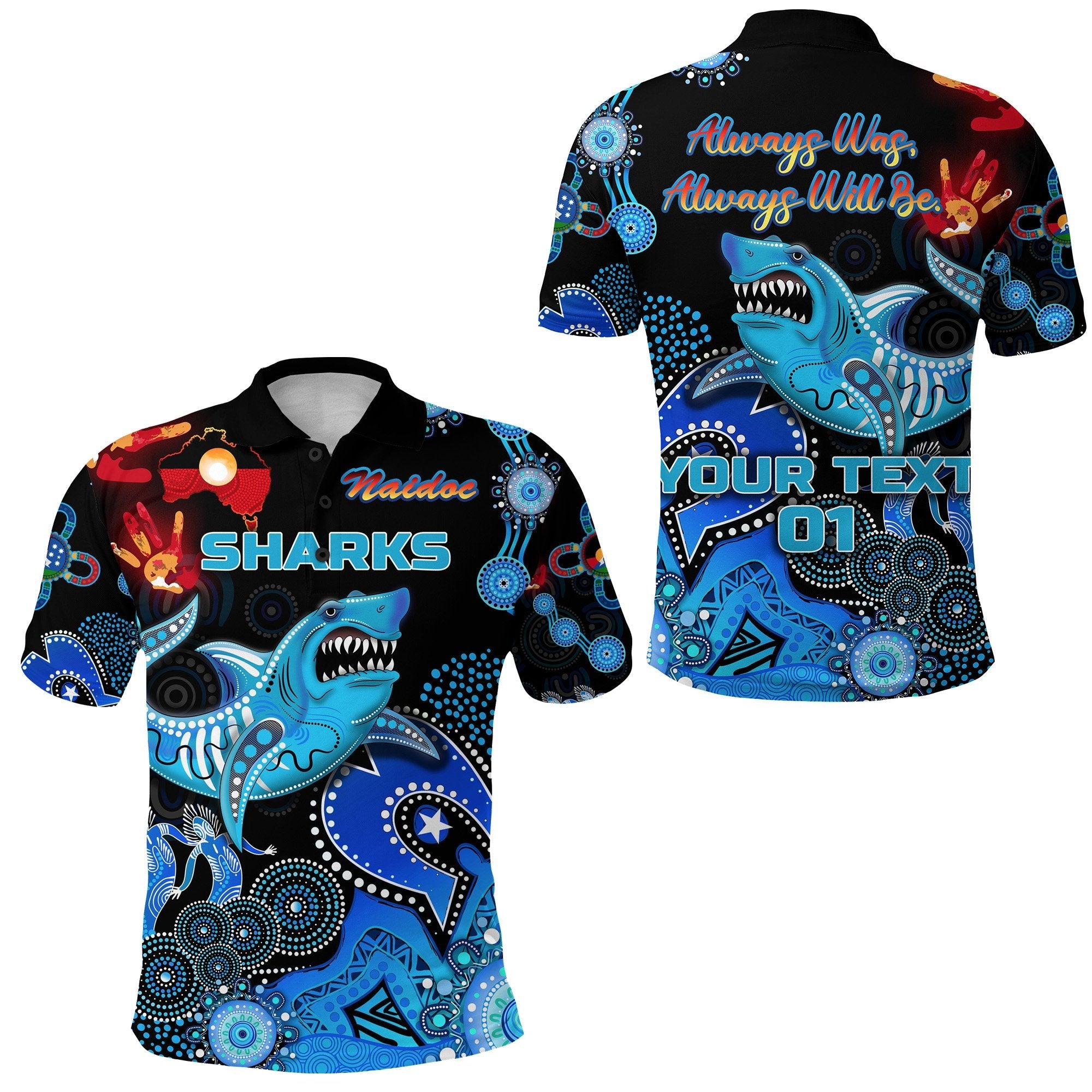 custom-personalised-cronulla-sutherland-sharks-polo-shirt-naidoc-heal-country-heal-our-nation-custom-text-and-number-1