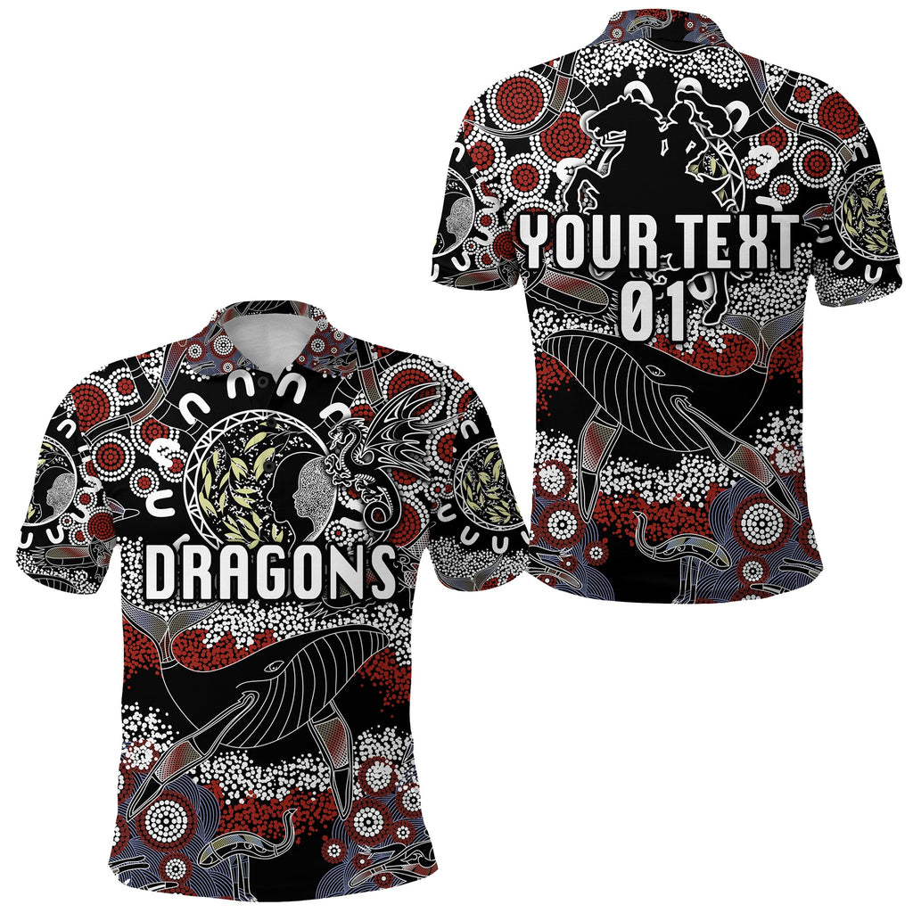custom-personalised-st-george-illawarra-dragons-polo-shirt-2021-indigenous-black-custom-text-and-number