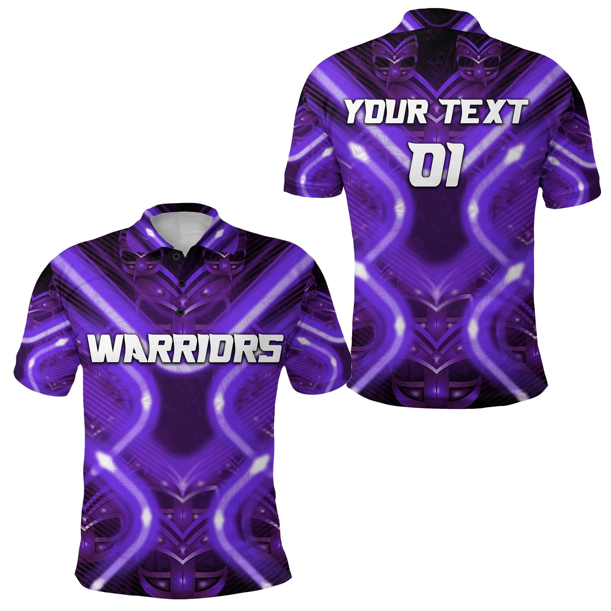 custom-personalised-new-zealand-warriors-rugby-polo-shirt-original-style-purple-custom-text-and-number
