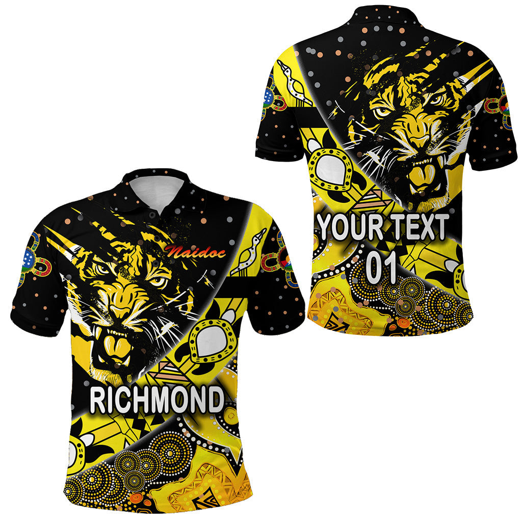 custom-personalised-richmond-tigers-polo-shirt-naidoc-heal-country-heal-our-nation-dotted-custom-text-and-number
