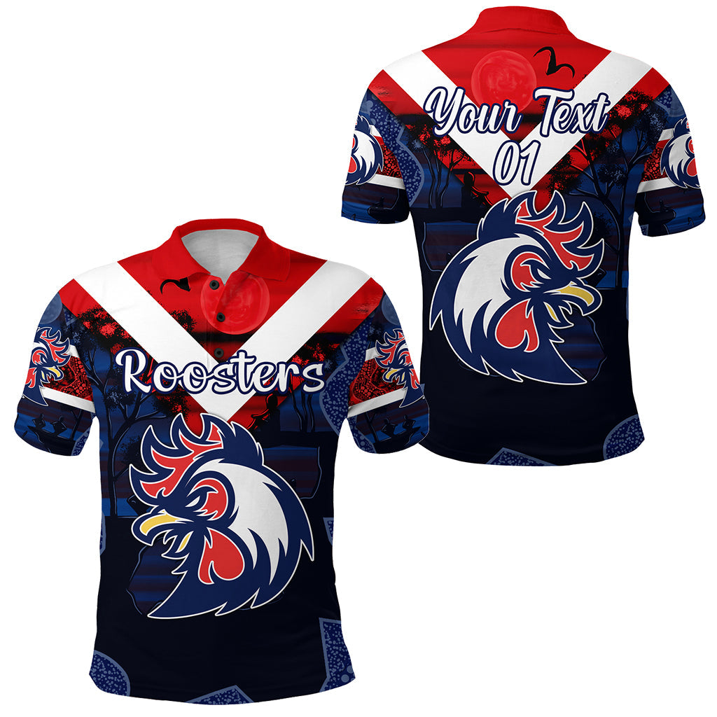 custom-personalised-ti-tree-roosters-polo-shirt-2021-indigenous-vibes-blue-custom-text-and-number