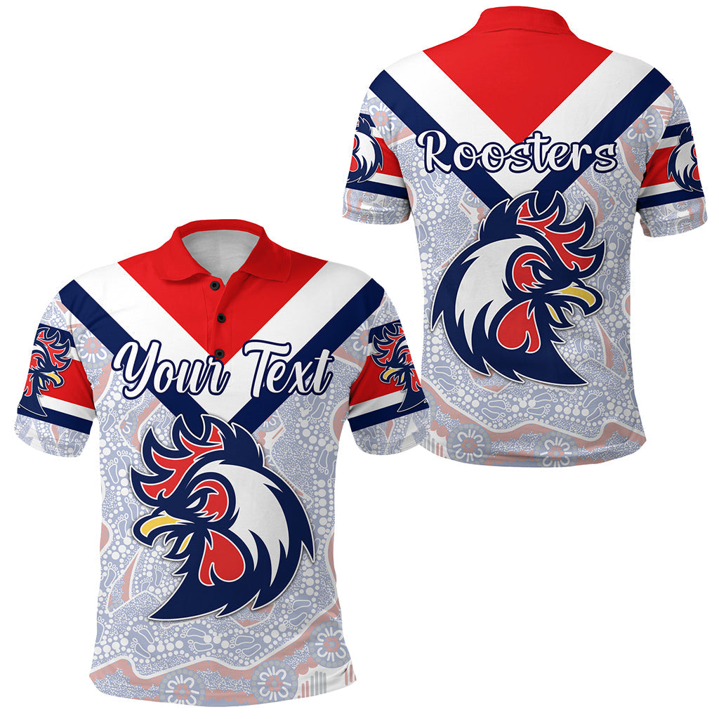 custom-personalised-ti-tree-roosters-polo-shirt-2021-indigenous-vibes-white
